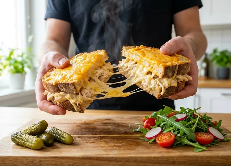 Kana-cheddarleipä