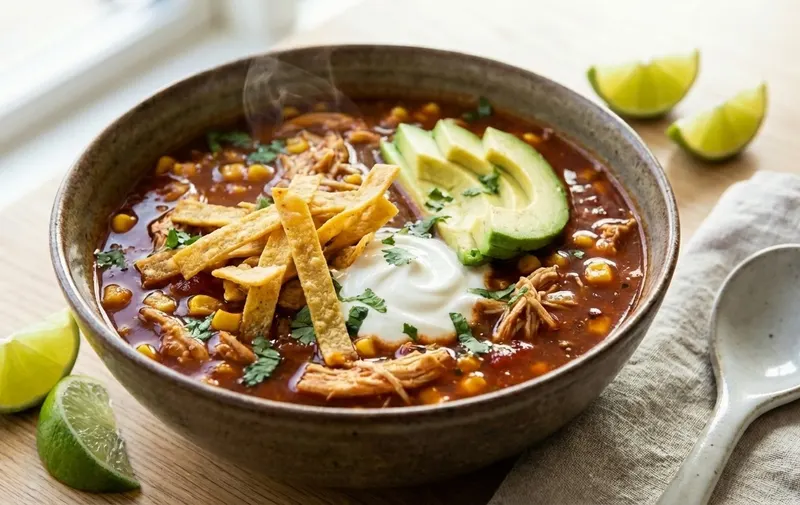 Kana-tortillakeitto