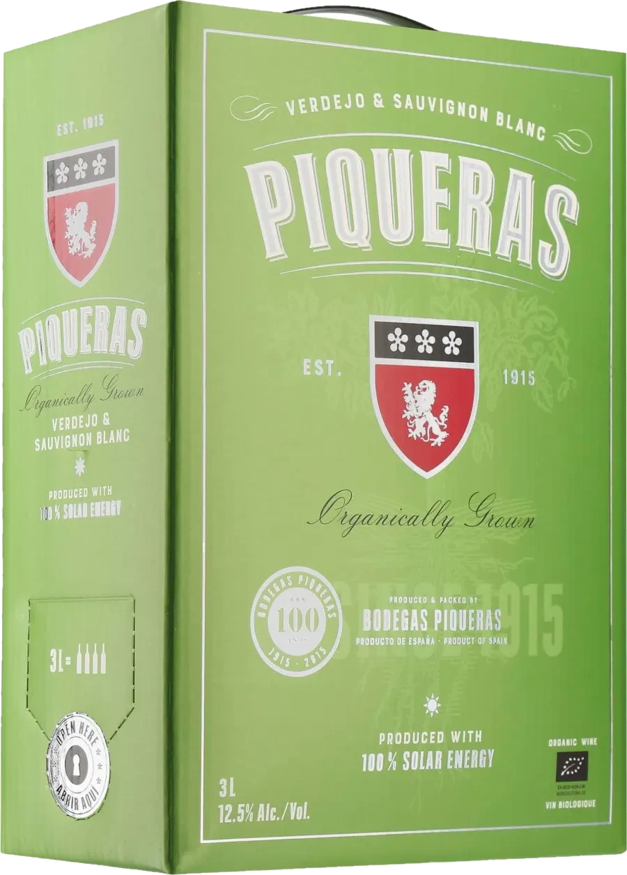 Piqueras Sauvignon Verdejo 2025 hanapakkaus