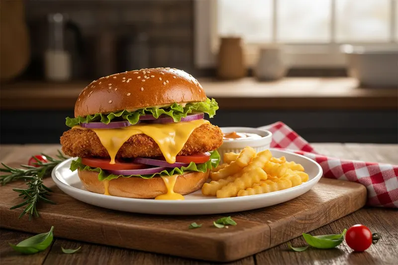 Rapea cheddar-kanaburgeri