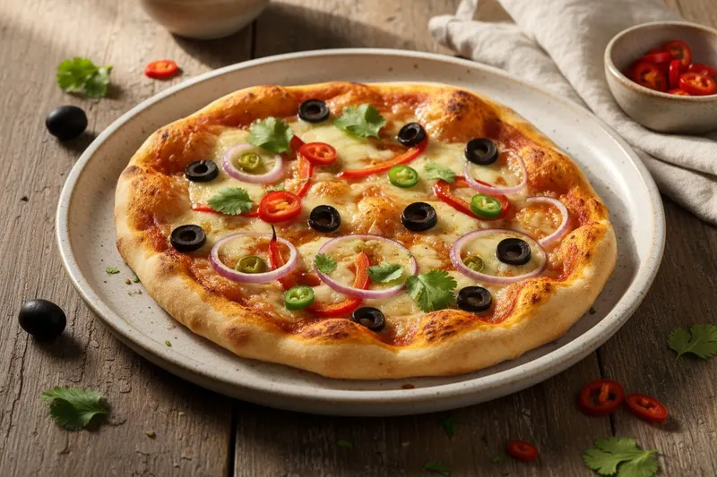 Tandoori-naan-pizza kanalla