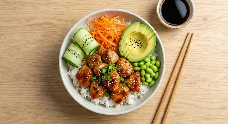 Teriyakikana bowl